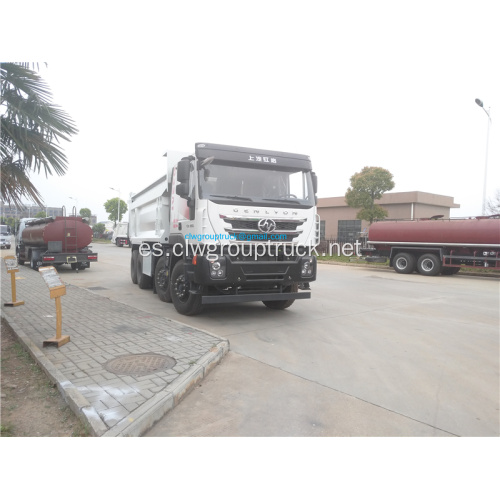 Nuevo camión de basura 8x4 con tapa de contenedor